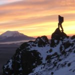 Blick auf den Antizana vom Cotopaxi aus