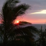Sonnenuntergang Küste Ecuador