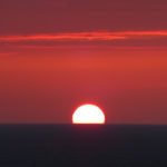 Sonnenuntergang Küste Ecuador