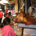 Lebensmittelmarkt in Otavalo, Ecuador