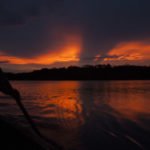 Sonnenuntergang Amazonas Ecuador